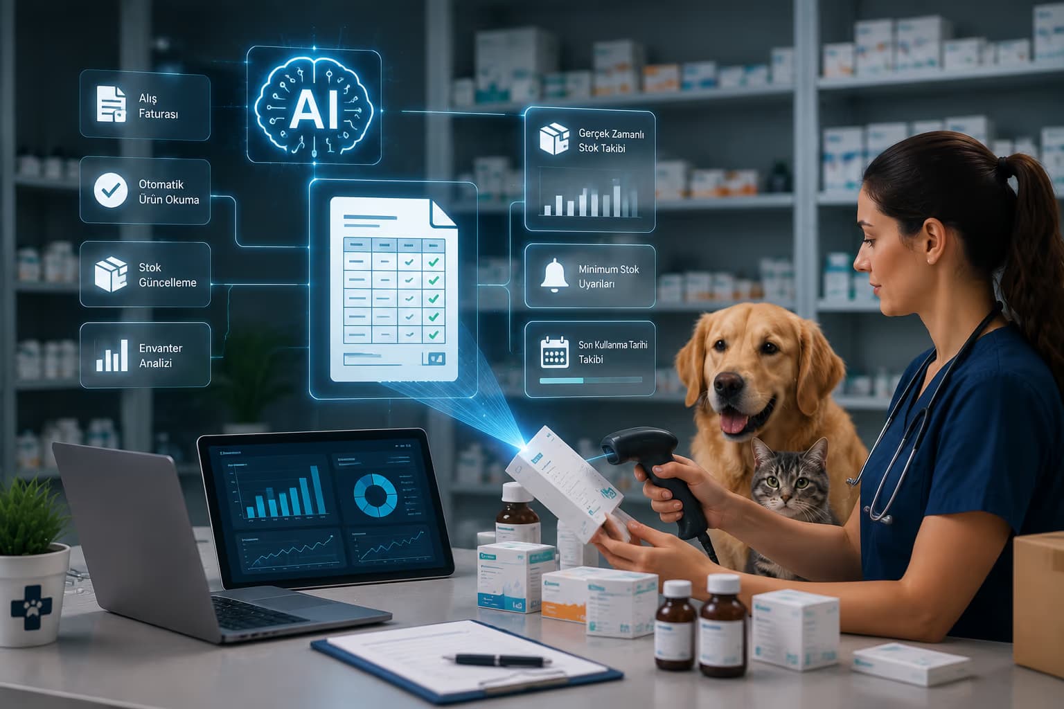AI-Powered Inventory Management for Modern Veterinary Clinics