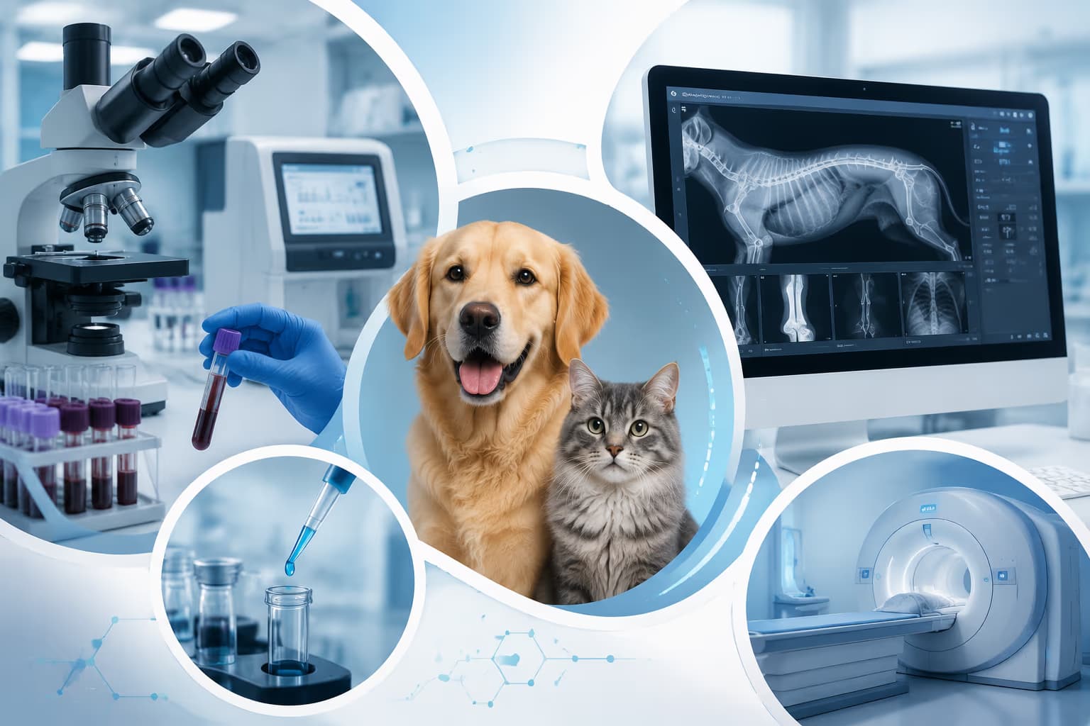 Digital Laboratory and Imaging Management for Faster Veterinary Diagnosis
