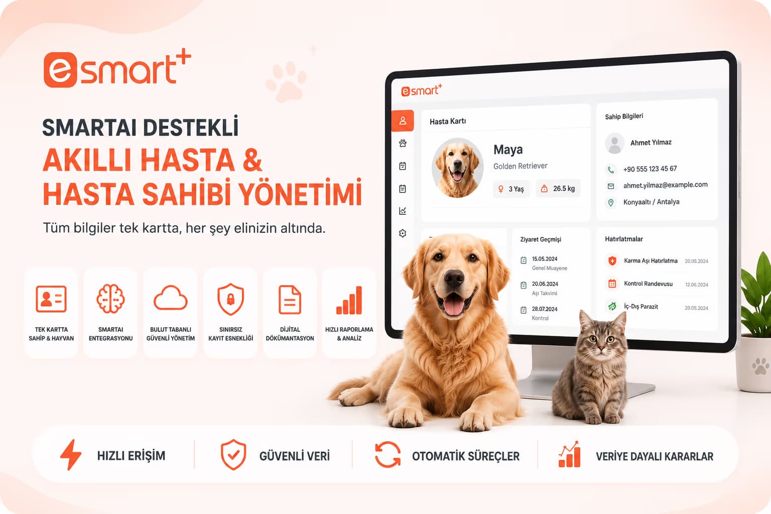 SmartAI-Powered Intelligent Patient and Owner Management — Smart Plus screenshot